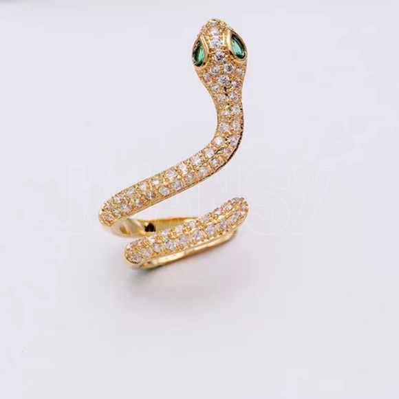 Snake Cuffed Earring - RIGHT EAR - Picture 2 of 3